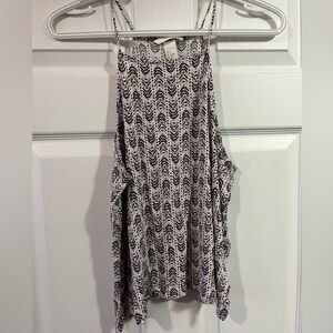 H&M Racerback tank with spaghetti straps size small